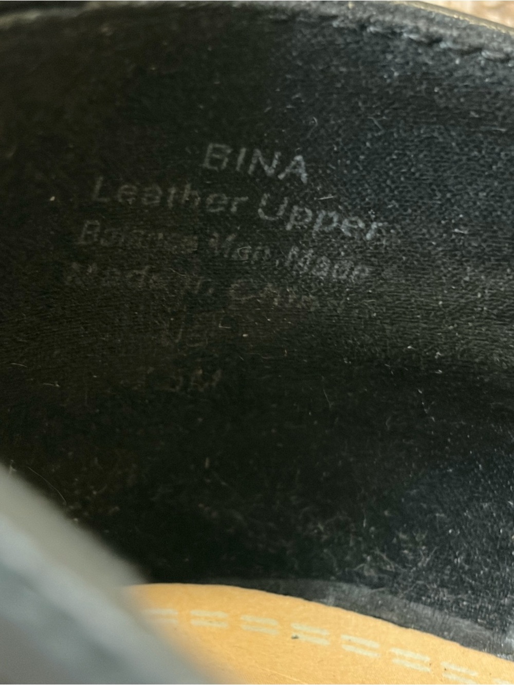 Crown Vintage Black Perforated Leather Slip-On Loafers - Picture 6 of 7